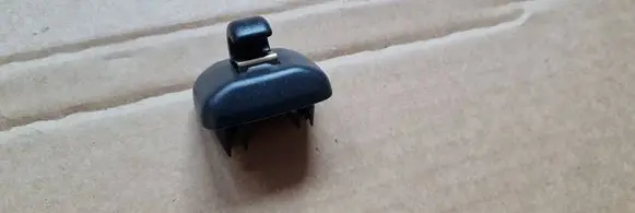 Sun visor clip/hook/bracket