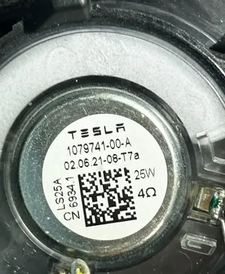 Tesla Model Y Front door speaker 107974100A