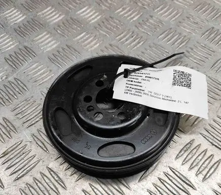 Volkswagen Golf V Crankshaft pulley 06F105243J