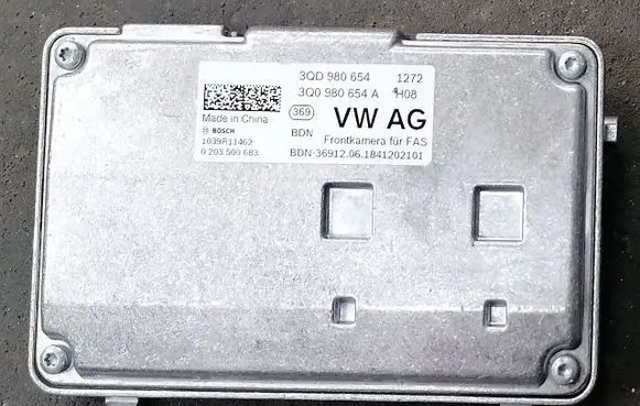 Volkswagen Golf VIII Windshield/windscreen camera 3QD980654-H08