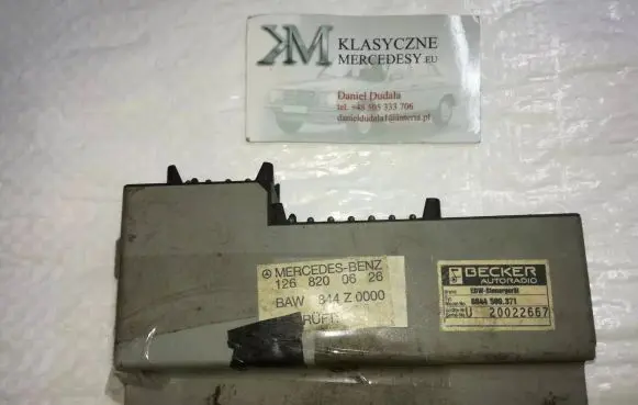 Mercedes-Benz E W124 Other control units/modules 1268200626