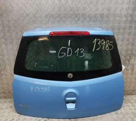 Opel Agila B Tailgate/trunk/boot lid 93193294