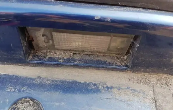 Renault Laguna II Number plate light