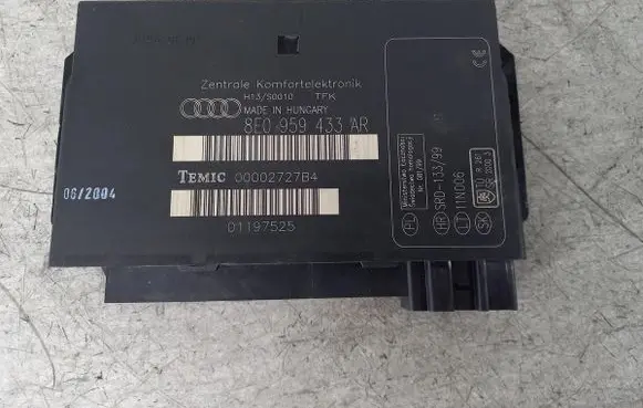 Audi A4 S4 B6 8E 8H Comfort/convenience module 8E0959433AR