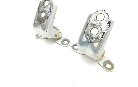 Front door hinge set