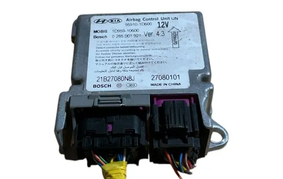 KIA Carens II Airbag control unit/module 959101D600 0285001921 1D95910600