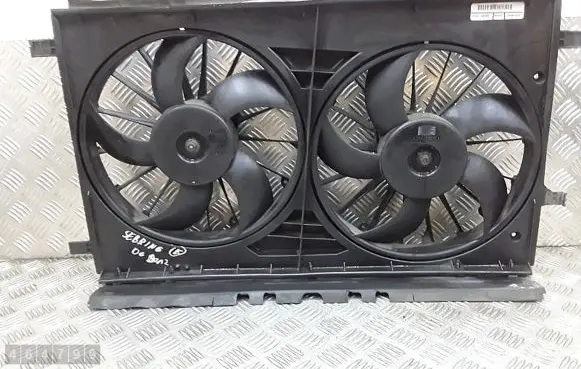 Electric radiator cooling fan