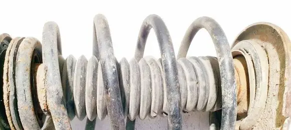Front coil spring