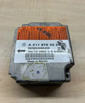 Mercedes-Benz E W211 Airbag control unit/module A2118704326