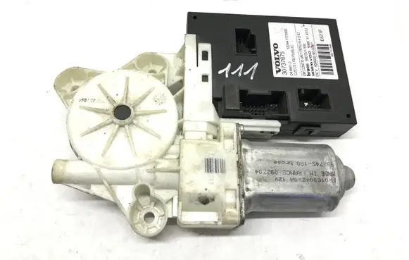 Volvo S40 Front door window regulator motor 30737675 992751108