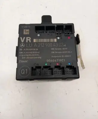 Mercedes-Benz E W212 Door control unit/module A2129004302 00404719C1 128203626