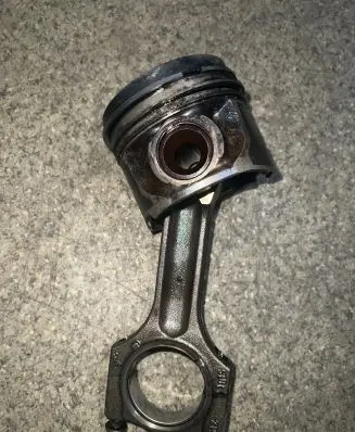 BMW 5 E60 E61 Piston with connecting rod 11257792746