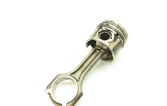 Piston with connecting rod