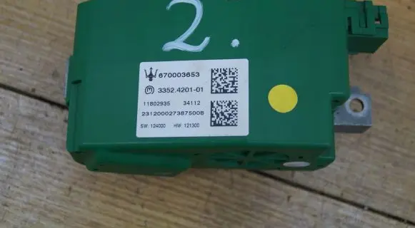 Maserati Quattroporte Other control units/modules 670003653