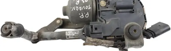 Volkswagen Touran I Front wiper linkage and motor 1T0955024E 1T0955120C 3397020666