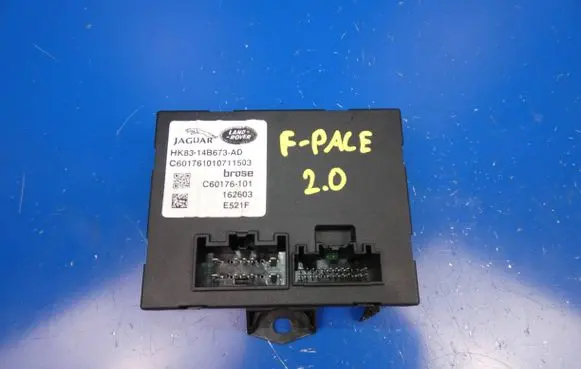 Jaguar F-Pace Tailgate/trunk control unit/module HK8314B673AD 162603 C60176101