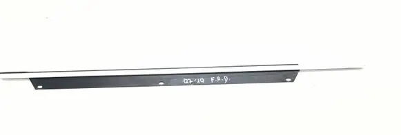Front door glass trim molding