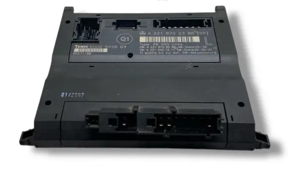 Mercedes-Benz S W221 Seat control module A2218702386 A2218708586 A2214421511