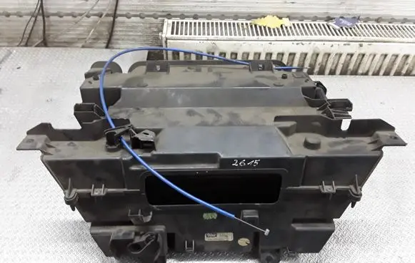 Interior heater climate box assembly