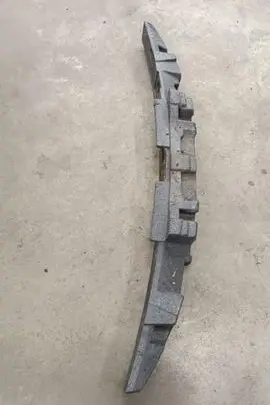 Front bumper foam support bar