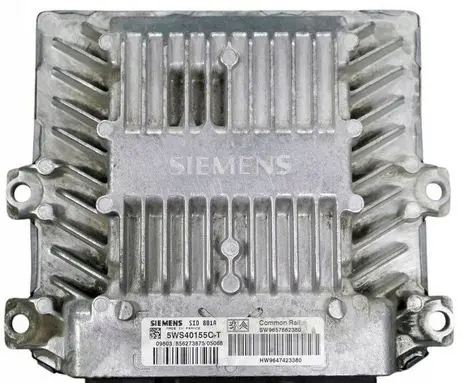 Peugeot 206 Engine control unit/module ECU 9657662380 5WS40155C-T 9647423380