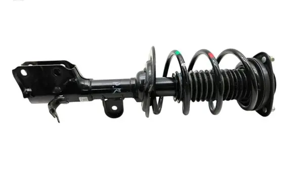 Front shock absorber with coil spring