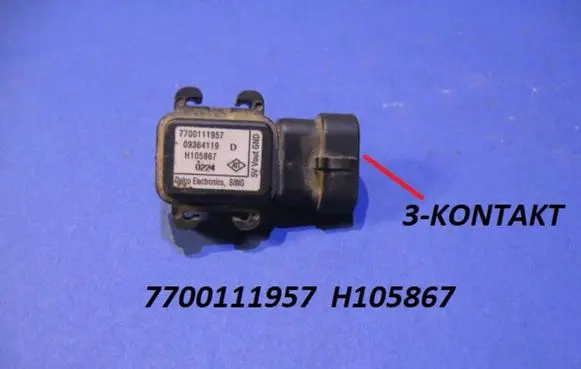 Renault Trafic I Air pressure sensor 7700111957 H105867