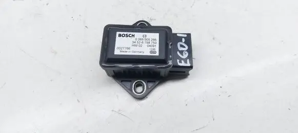 BMW 5 E60 E61 ESP acceleration yaw rate sensor 0265005266 6758750