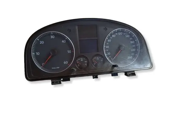 Volkswagen Touran I Speedometer (instrument cluster) 1T0920860G VWZ7ZD9279636 V3354110