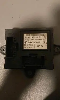 Volvo S80 Door control unit/module 6G9T14B533EL 0507874401
