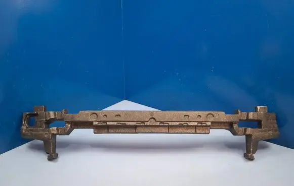 Front bumper foam support bar