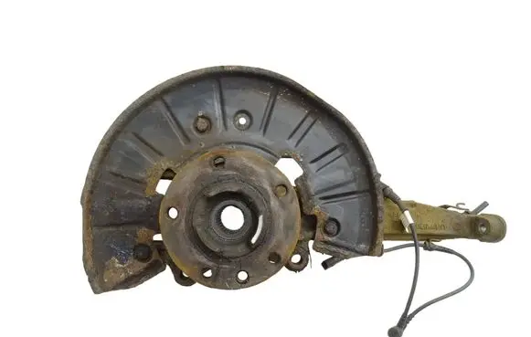 Volkswagen Touareg II Front wheel hub spindle knuckle 7P6407246A 7L0615311B 7P0971279C