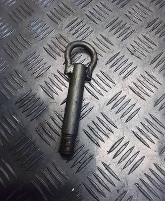 Towing hook eye