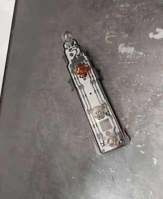 Mercedes-Benz C W203 Tail light bulb cover holder 15355800 15355900