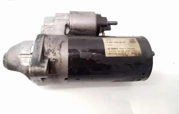 Mercedes-Benz E W212 Starter motor A6519062800 0001139065