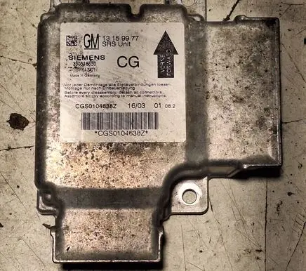 Opel Signum Airbag control unit/module 13159977 330518650 5WK43471