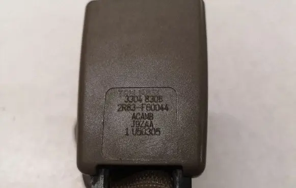 Jaguar S-Type Rear seatbelt buckle 33048306 2R83F60044