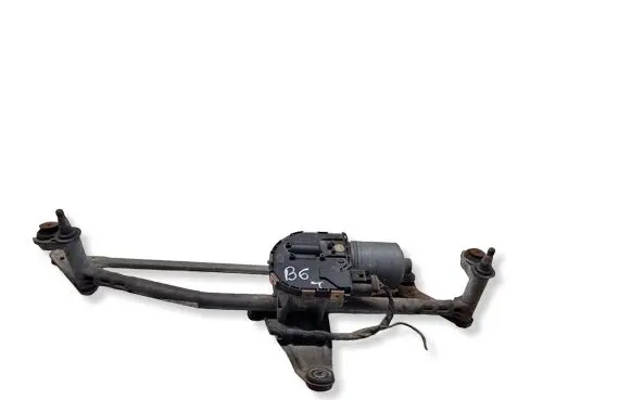 Volkswagen PASSAT B6 Front wiper linkage and motor 0390241791 3C1955119 0507182