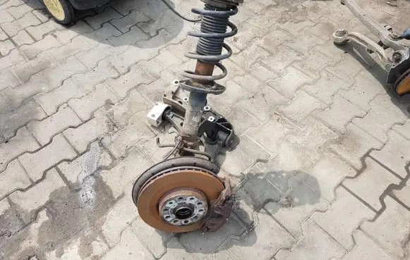 Seat Altea Front wheel hub spindle knuckle