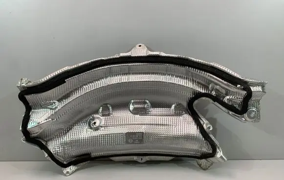Heat shield in engine bay