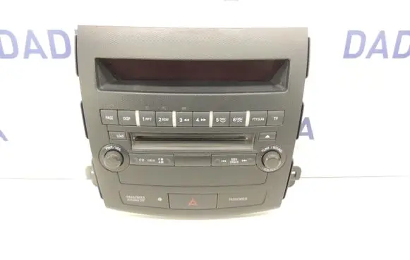 Peugeot 4007 Head unit multimedia control 8002A139XA 3852859 DS8
