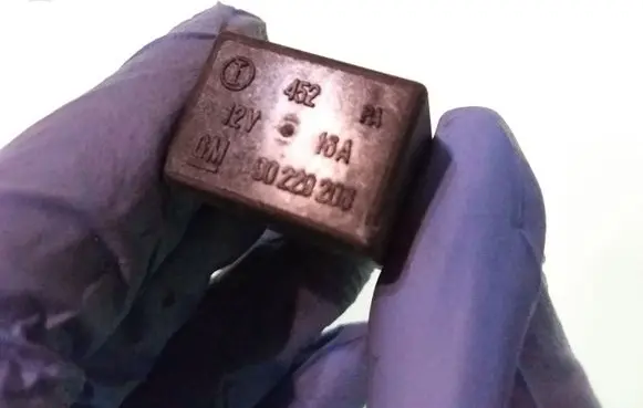 Opel Zafira A Other relay