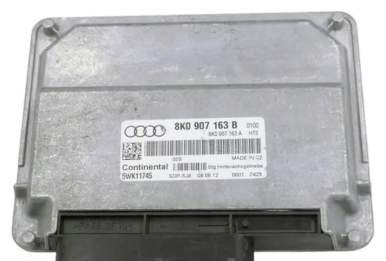 Audi A5 8T 8F Transfer box differential control unit 8K0907163B