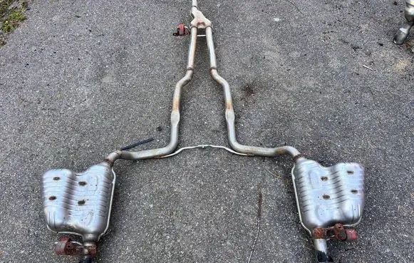 Audi A5 8T 8F Muffler/silencer 4F0253611AA 4F0253612AA