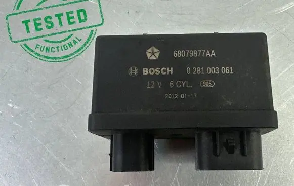 Jeep Grand Cherokee Glow plug pre-heat relay 68079877AA 0281003061