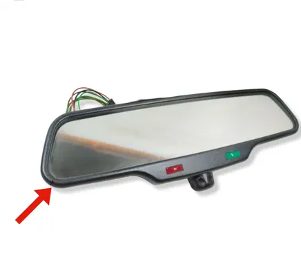 Mercedes-Benz C W202 Rear view mirror (interior) 433123455
