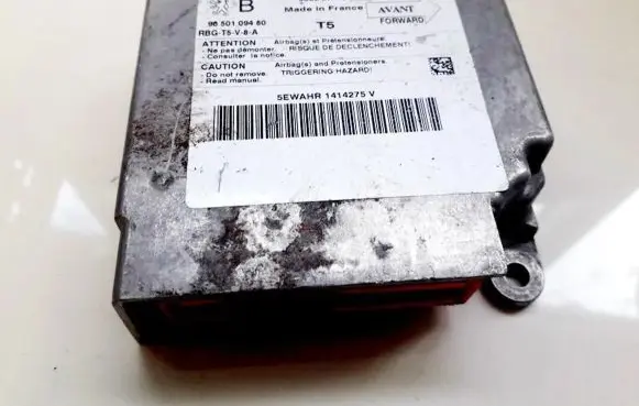 Peugeot 307 Airbag control unit/module 9650109480 30030719