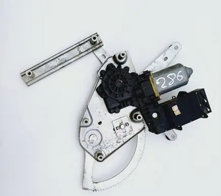 Volkswagen Golf III Rear door window regulator with motor 1E0959812 1E0847272A