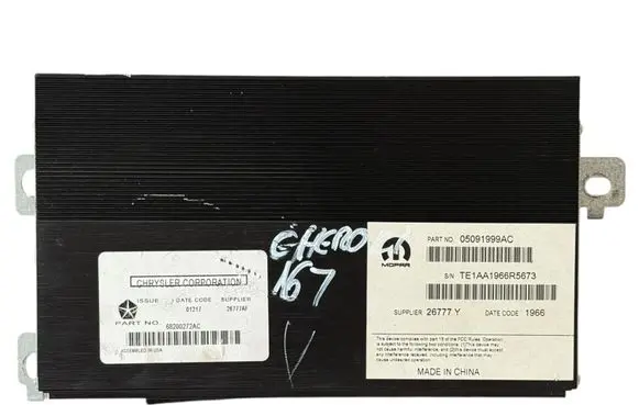 Jeep Grand Cherokee Sound amplifier 05091999AC