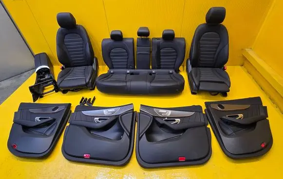 Mercedes-Benz EQC Seat and door cards trim set 